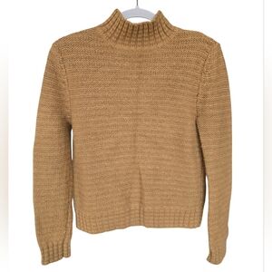 Pendleton 100% Alpaca Wool Mock Neck Sweater Size XSmall